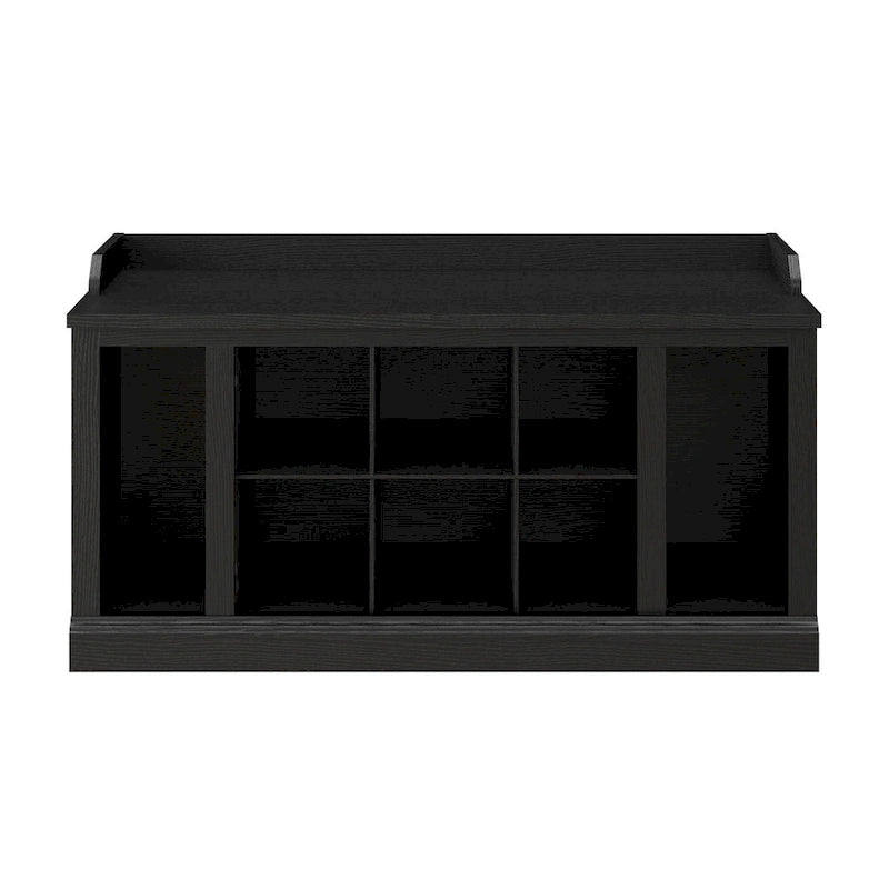 Banc de rangement pour chaussures Woodland de 40 po avec étagères – Organiseur d'entrée