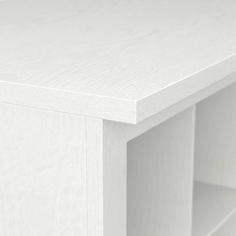 Banc de rangement pour chaussures Woodland de 40 po avec étagères – Organiseur d'entrée