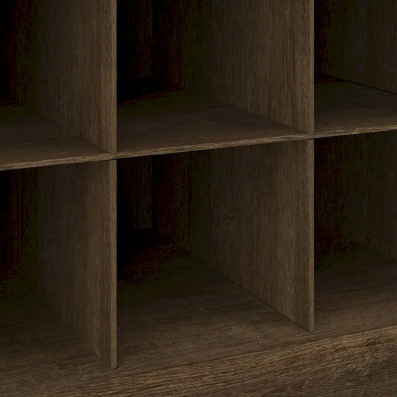 Banc de rangement pour chaussures Woodland de 40 po avec étagères – Organiseur d'entrée