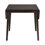 Table à manger ronde élégante de style ferme avec rallonge et piètement en X, idéale pour une salle à manger moderne
