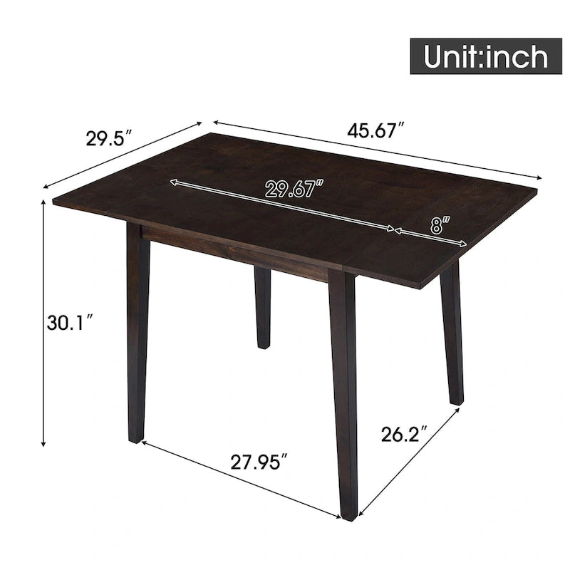 Table à manger ronde élégante de style ferme avec rallonge et piètement en X, idéale pour une salle à manger moderne