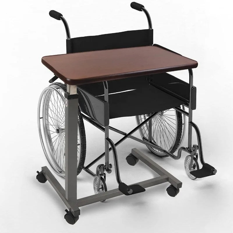 Table de chevet réglable à utiliser au-dessus du lit