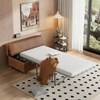 Lit pliant ottoman Roomfitters pour une personne avec matelas, lit d'appoint convertible compact pour salon