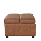 Lit pliant ottoman Roomfitters pour une personne avec matelas, lit d'appoint convertible compact pour salon