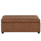 Lit pliant ottoman Roomfitters pour une personne avec matelas, lit d'appoint convertible compact pour salon