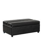 Lit pliant ottoman Roomfitters pour une personne avec matelas, lit d'appoint convertible compact pour salon