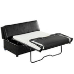Lit pliant ottoman Roomfitters pour une personne avec matelas, lit d'appoint convertible compact pour salon