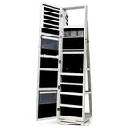 Armoire de rangement à bijoux sur pied