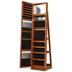 Armoire de rangement à bijoux sur pied