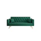 Canapé-lit double convertible rembourré – 19.00 x 71.00 x 30.00