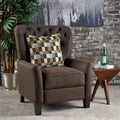 Fauteuil inclinable en tissu touffeté Cerelia – Siège d'appoint confortable pour salon