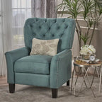 Fauteuil inclinable en tissu touffeté Cerelia – Siège d'appoint confortable pour salon