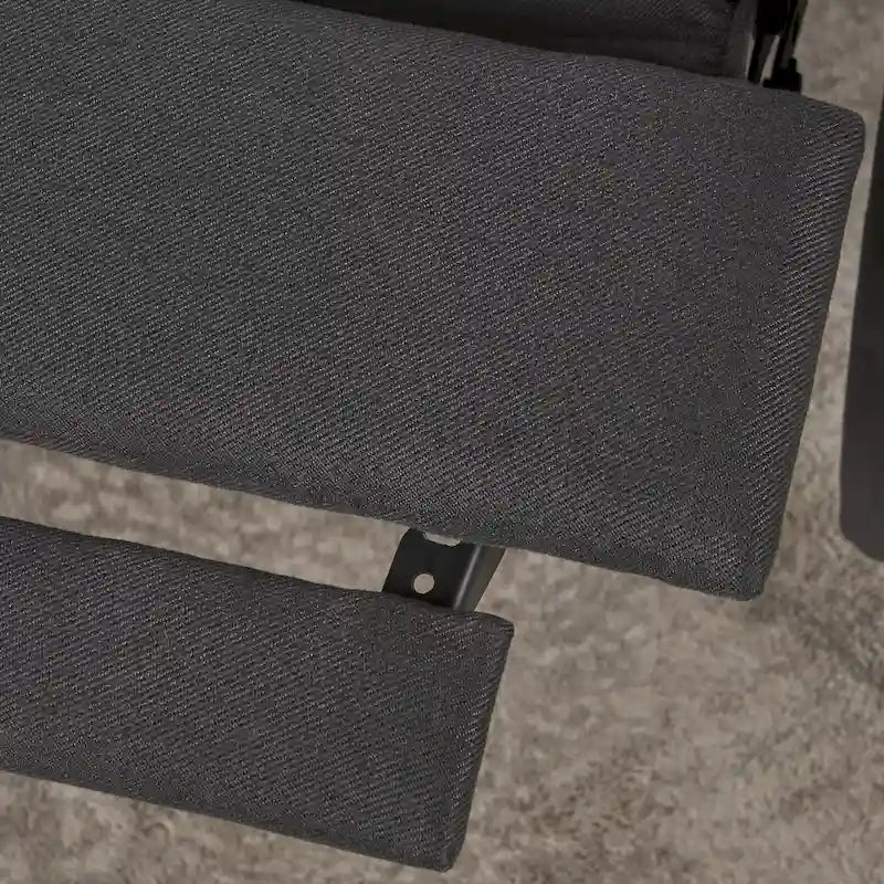 Fauteuil inclinable en tissu touffeté Cerelia – Siège d'appoint confortable pour salon