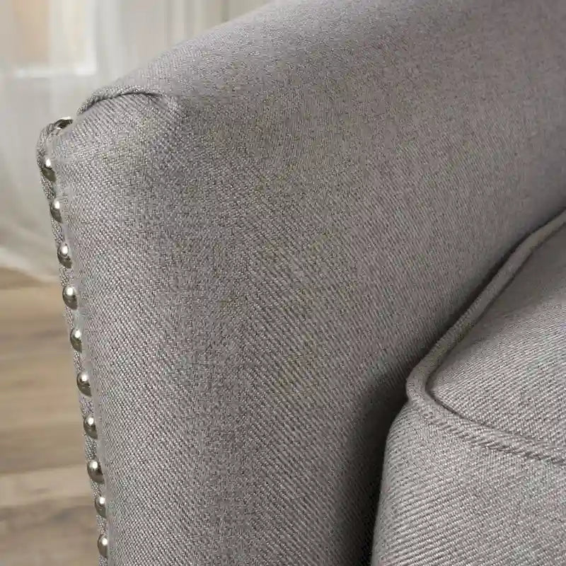 Fauteuil inclinable en tissu touffeté Cerelia – Siège d'appoint confortable pour salon