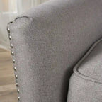 Fauteuil inclinable en tissu touffeté Cerelia – Siège d'appoint confortable pour salon