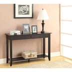 Convenience Concepts American Heritage Table Console 1 Tiroir avec Étagère