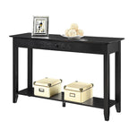 Convenience Concepts American Heritage Table Console 1 Tiroir avec Étagère