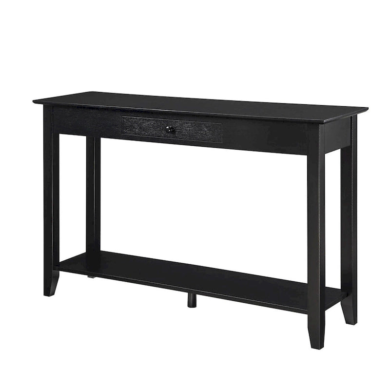 Convenience Concepts American Heritage Table Console 1 Tiroir avec Étagère