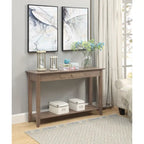 Convenience Concepts American Heritage Table Console 1 Tiroir avec Étagère