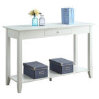 Convenience Concepts American Heritage Table Console 1 Tiroir avec Étagère