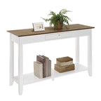 Convenience Concepts American Heritage Table Console 1 Tiroir avec Étagère
