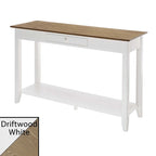 Convenience Concepts American Heritage Table Console 1 Tiroir avec Étagère