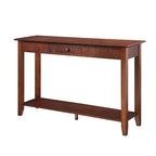 Convenience Concepts American Heritage Table Console 1 Tiroir avec Étagère