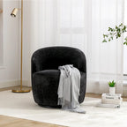 Fauteuils canapés pivotants à 360 degrés en velours rond Ouyessir Accent