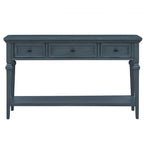Console de style rétro classique avec trois tiroirs