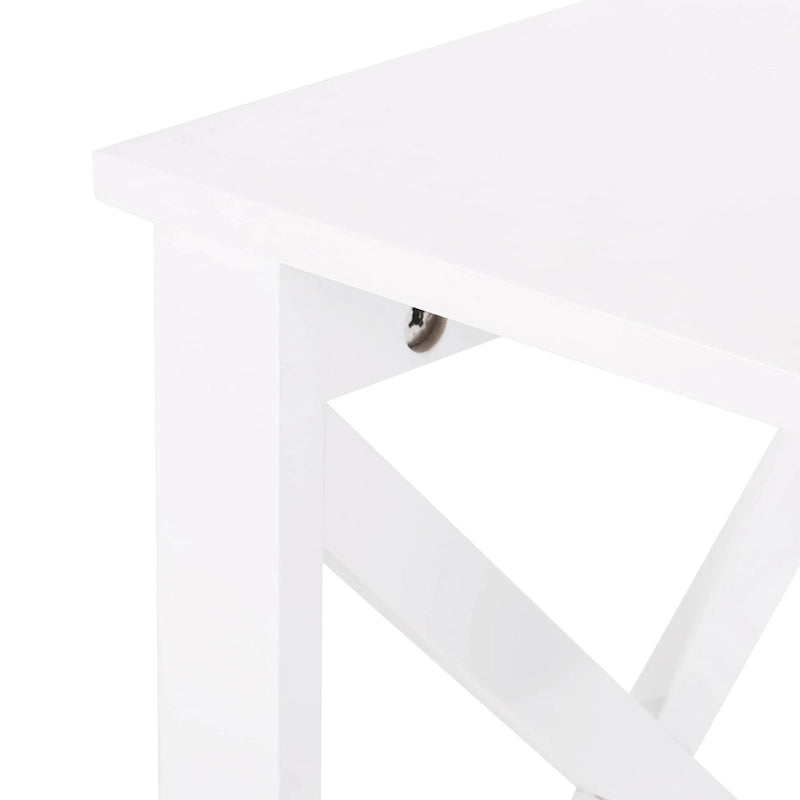 Meuble de rangement de salle de bain Loverin en bois manufacturé avec tiroir