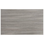 Table à manger rectangulaire Parallen grise
