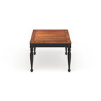 Table à manger extensible bicolore Levole de 78 po – Style moderne champêtre