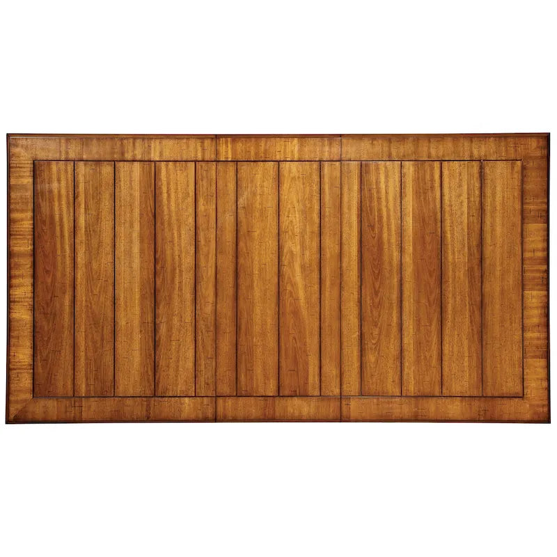 Table à manger extensible bicolore Levole de 78 po – Style moderne champêtre