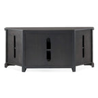 Meuble TV d'angle Leick Home 84386 avec rangement fermé