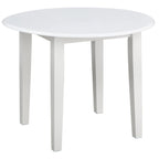 Table de salle à manger à abattants en bois massif – Gain de place, 4 finitions