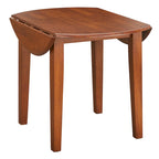 Table de salle à manger à abattants en bois massif – Gain de place, 4 finitions