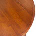Table de salle à manger à abattants en bois massif – Gain de place, 4 finitions