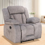 Fauteuil inclinable chauffant et massant grand confort, taille standard