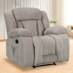 Fauteuil inclinable chauffant et massant grand confort, taille standard