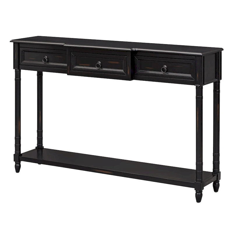 Console Table Sofa Table avec Tiroirs