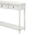Console Table Sofa Table avec Tiroirs