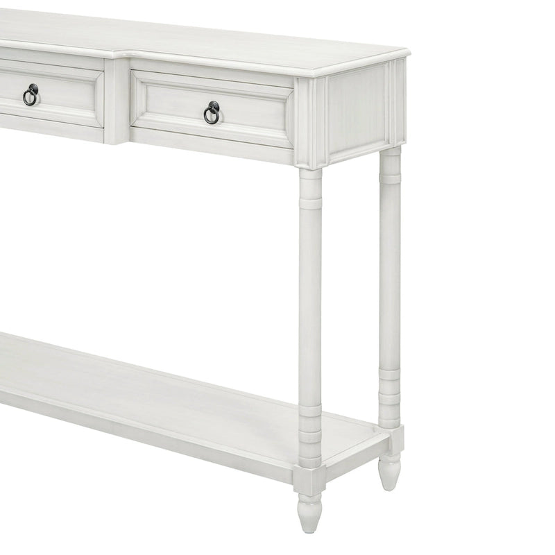 Console Table Sofa Table avec Tiroirs