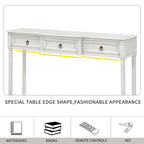 Console Table Sofa Table avec Tiroirs