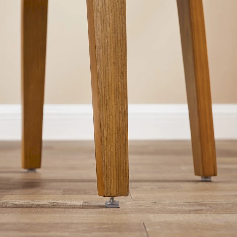 Chaise de salle à manger pivotante moderne Art Leon Mid-century (lot de 2)