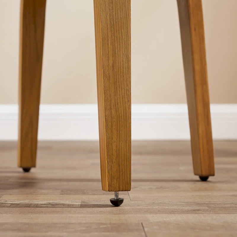 Chaise de salle à manger pivotante moderne Art Leon Mid-century (lot de 2)