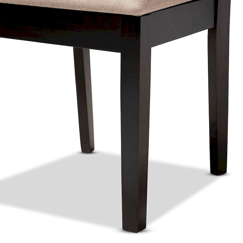 Ensemble de 4 chaises de salle à manger modernes et contemporaines