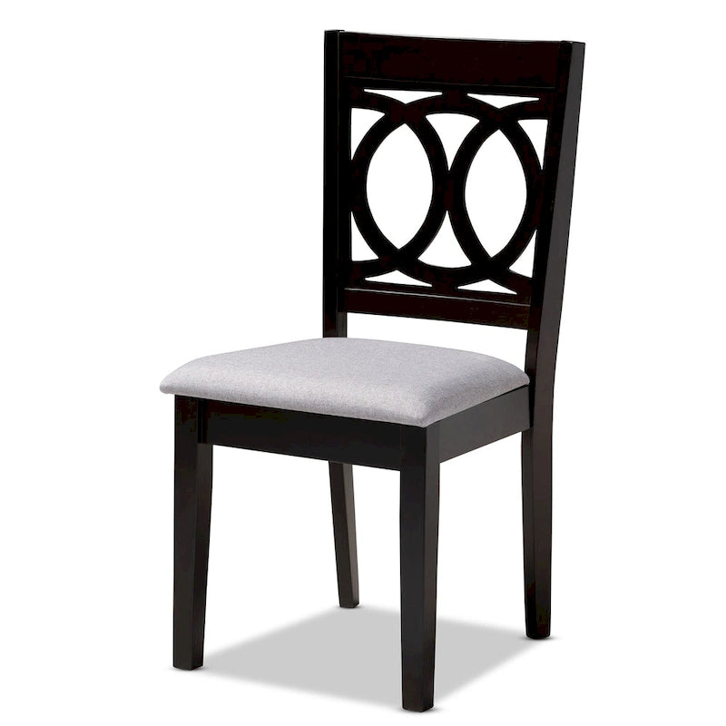 Ensemble de 4 chaises de salle à manger modernes et contemporaines