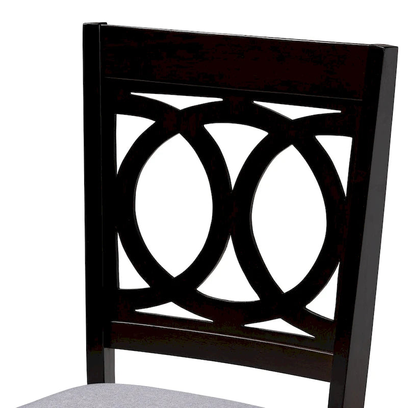 Ensemble de 4 chaises de salle à manger modernes et contemporaines