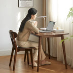 Chaise de salle à manger en bois en chêne 100 % sans poussière de qualité FAS
