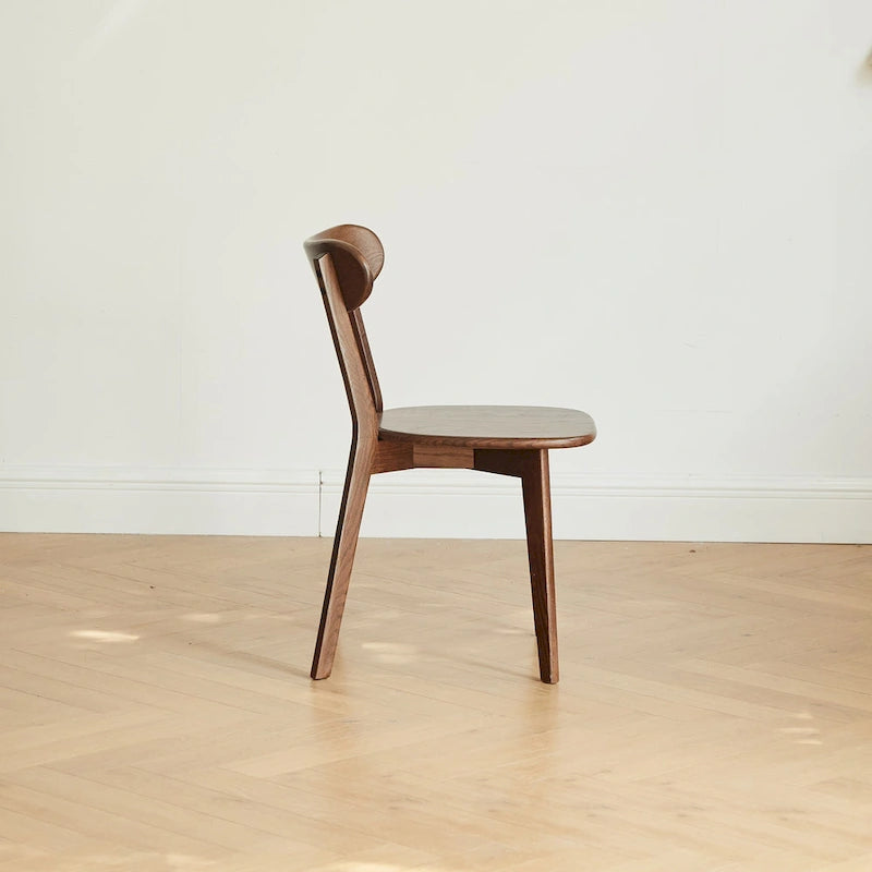 Chaise de salle à manger en bois en chêne 100 % sans poussière de qualité FAS